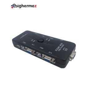 سوییچ 4 پورت KVM پی نت مدل دستی