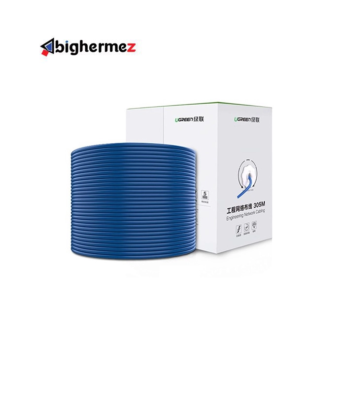 کابل شبکه Cat6 یوگرین مدل 11259-NW109 طول 305 متر – آبی
