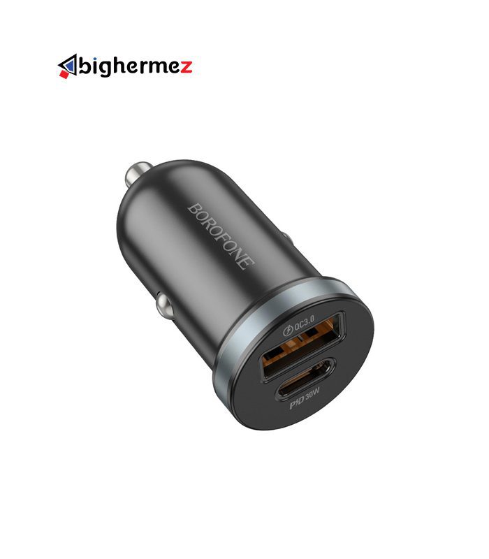 شارژر فندکی 30W بروفون مدل BZ22 PD+QC3.0