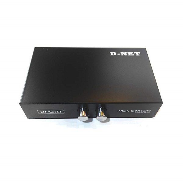 سوئیچ دستی 2 پورت VGA پی نت مدل 2X1