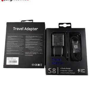 شارژر دیواری سامسونگ مدل S8 به همراه کابل TYPE-C