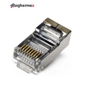 سوکت شبکه CAT6 فلزی پی نت بسته 100عددی