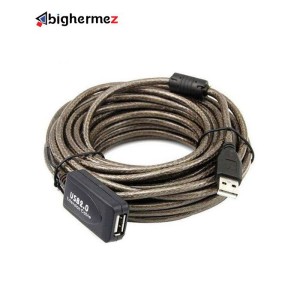 کابل افزایش USB برددار پی نت به طول 25 متر