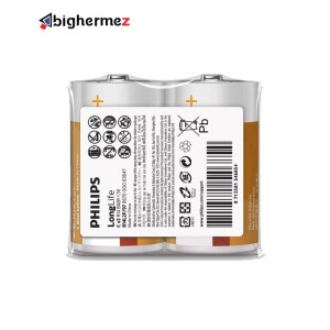 باتری متوسط 2 تایی معمولی فیلیپس مدل R14L2F/97