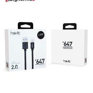 کابل شارژ لایتنینگ هویت مدل H-647