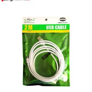 کابل شارژ میکرو یو اس‌ بی ایکس پی 2متر مدل c-345
