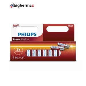 باتری قلم 12 عددی پاور آلکالاین فیلیپس مدل LR6P12B/97