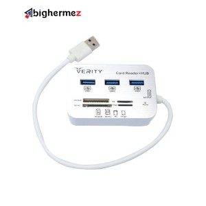 هاب و رم ریدر USB3 وریتی مدل H 408