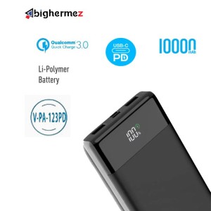 پاور بانک وریتی مدل V-PA-123PD به ظرفیت 10000 MAH