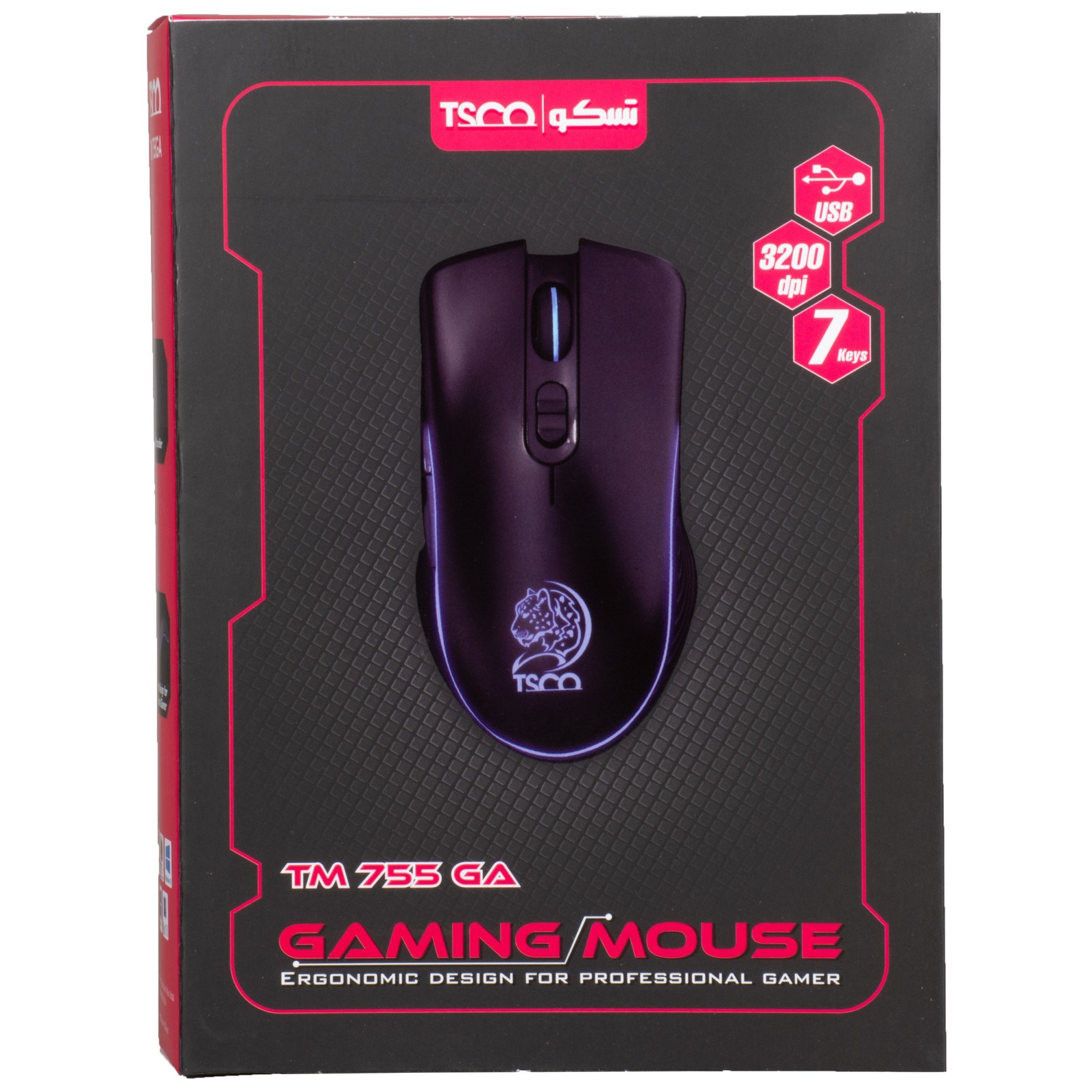 ماوس گیم تسکو مدل TM755GA