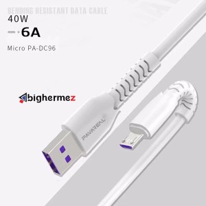کابل شارژ میکرو یو اس بی پاواریل مدل PA-DC96