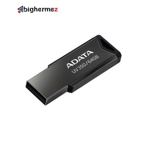 فلش مموری USB3.2 ای دیتا مدل UV350 Black ظرفیت 64 گیگابایت