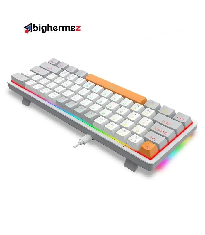 کیبورد باسیم مکانیکال گیمینگ ردراگون مدل Akali K642 WGO