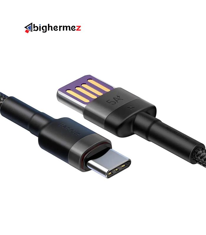 کابل شارژ TYPE-C باسئوس مدل 40W BA-BA-CATKLF-PG1 به طول 1 متر