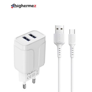 شارژر دیواری بهمراه کابل شارژ میکرو یو اس بی بروفون مدل BA37A