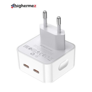 شارژر دیواری 35W بروفون مدل BA76A USB PD (EU)