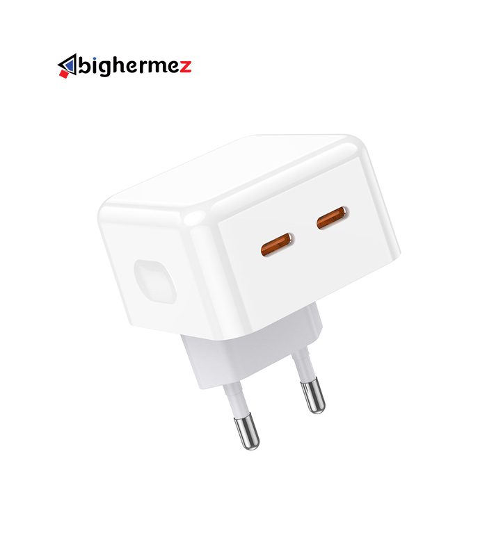 شارژر دیواری 35W بروفون مدل BA76A USB PD (EU)