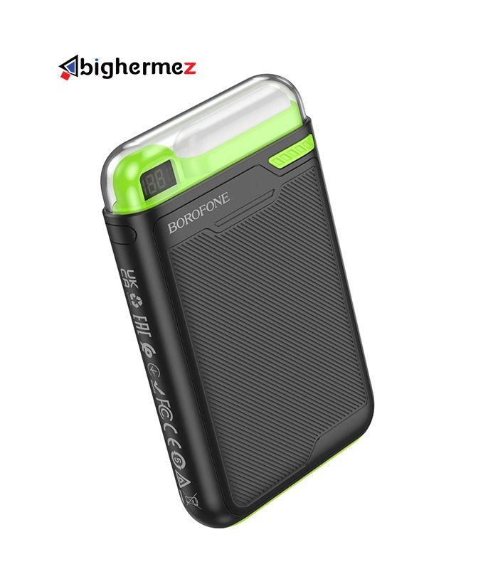 پاوربانک وایرلس مگنتی 10000mAh برند بروفون مدل BJ69 15W