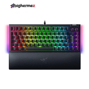 کیبورد باسیم مخصوص بازی ریزر مدل BLACKWIDOW V4 75%