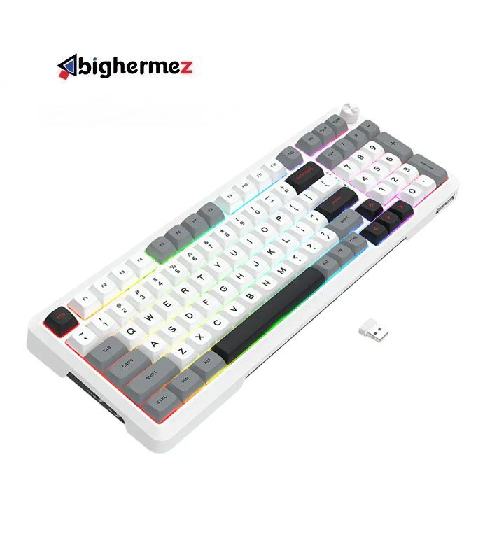 کیبورد بی سیم مکانیکال گیمینگ ردراگون BRAGI K688 WGL PRO