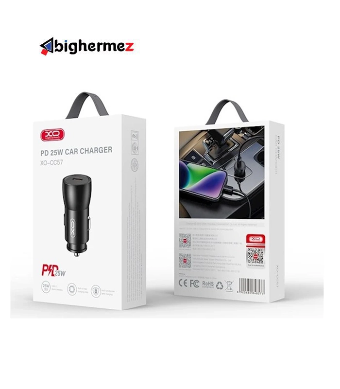 شارژر فندکی 25W ایکس او مدل XO-CC57