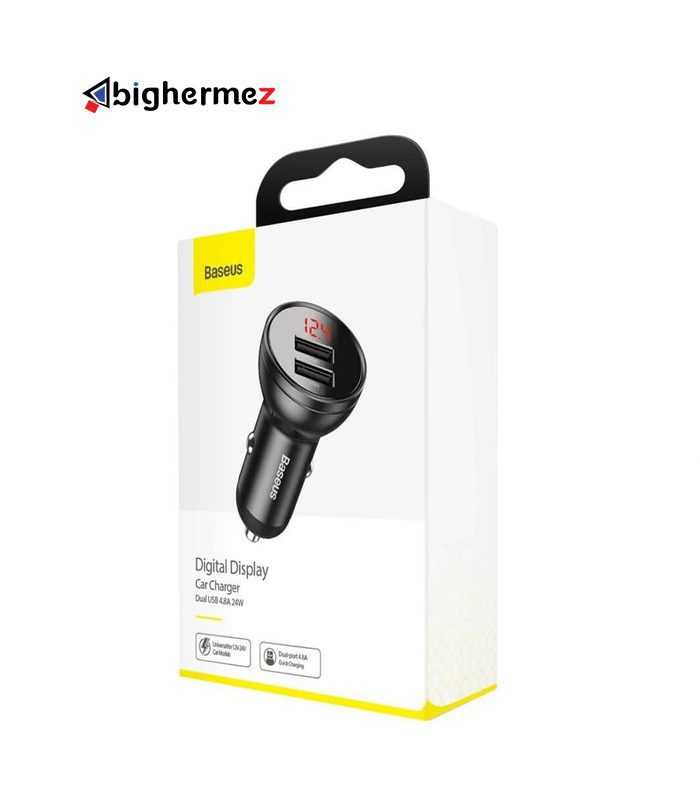 شارژر فندکی 24W باسئوس مدل CCBX-0G