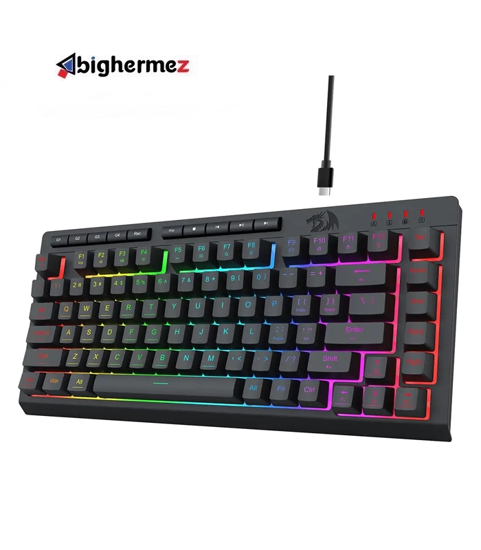 کیبورد باسیم ممبران گیمینگ ردراگون مدل CRESCENT K524 RGB