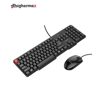 ست کیبورد و ماوس باسیم بروفون مدل DBG02