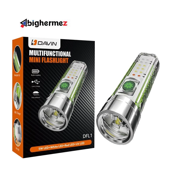 چراغ قوه داوین مدل DFL1 UV