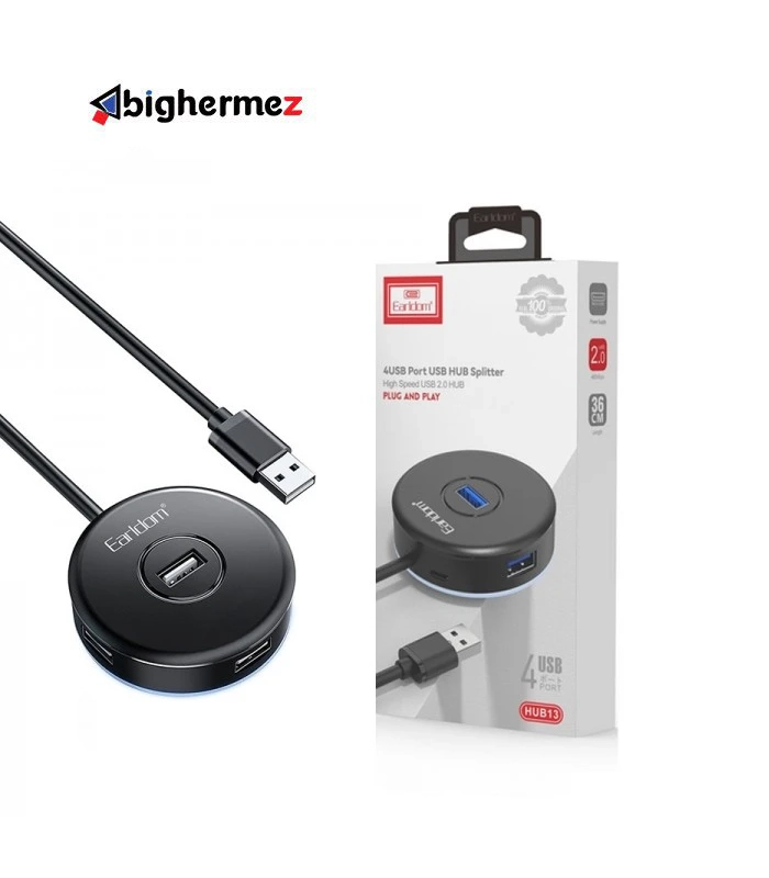 هاب 4 پورت USB 2.0 ارلدام مدل ET-HUB13