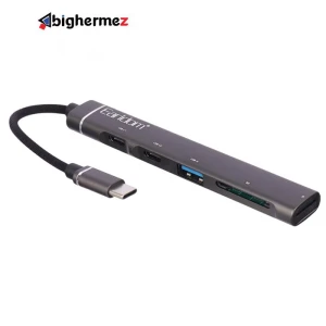 هاب 5 پورت Type-C ارلدام مدل ET-HUB21