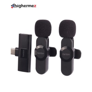 میکروفون یقه ای دو کاربره TYPE-C بیسیم ET-MC8C