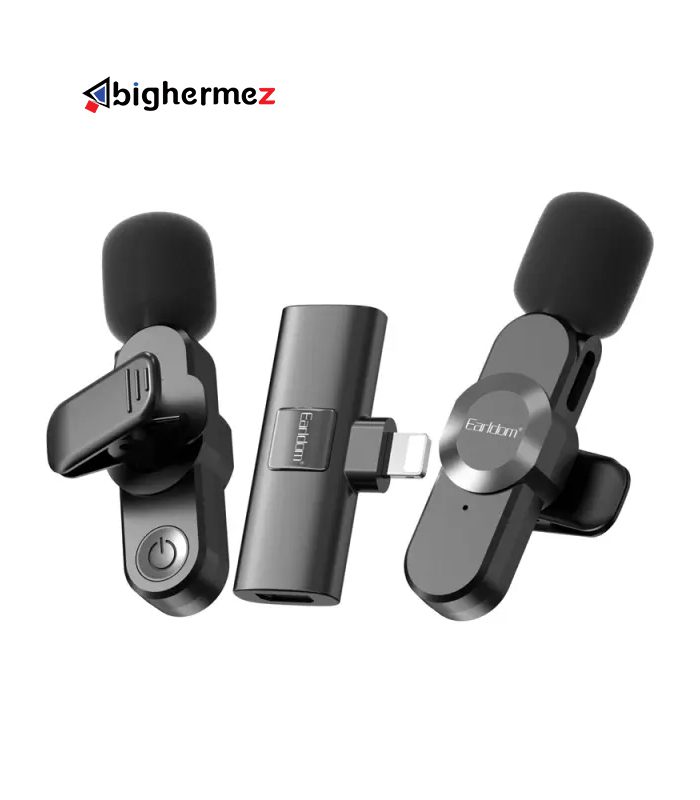 میکروفون یقه ای لایتنینگ ارلدام مدل ET-MC8L