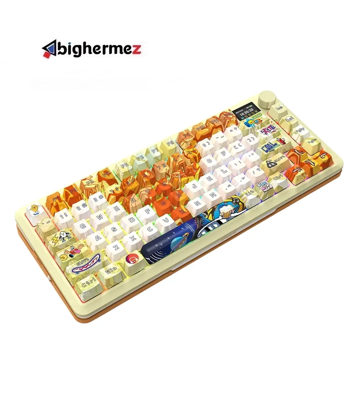 کیبورد بی سیم گیمینگ ردراگون مدل FLEKACT K708 GF PRO RGB