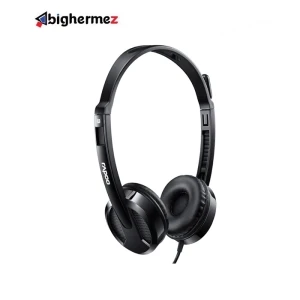 هدفون با سیم رپو مدل H100 Wired Stereo Headset