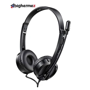 هدفون با سیم رپو مدل H120 Wired Stereo Headset
