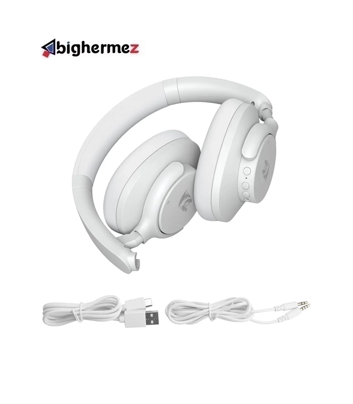 هدست گیمینگ بی سیم ردراگون مدل H610 White SPECTRA