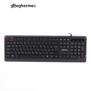 کیبورد با سیم هترون مدل HK180
