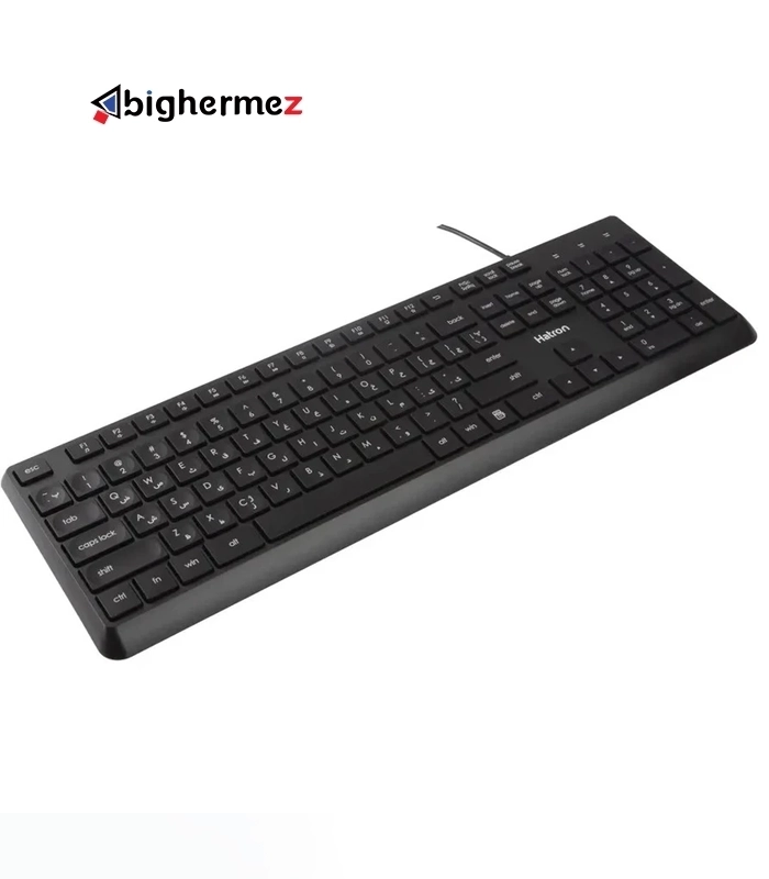 کیبورد با سیم هترون مدل HK190