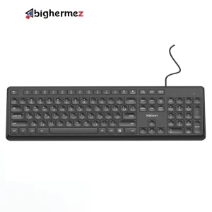 کیبورد با سیم هترون مدل HK190