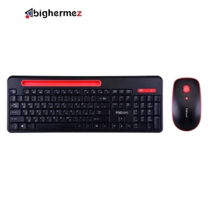 کیبورد و ماوس بیسیم هترون مدل HKCW135