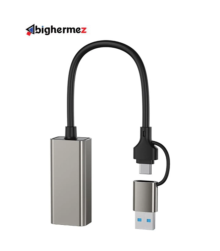 تبدیل Type-C /USB3.0 به LAN ایکس او مدل XO-HUB018