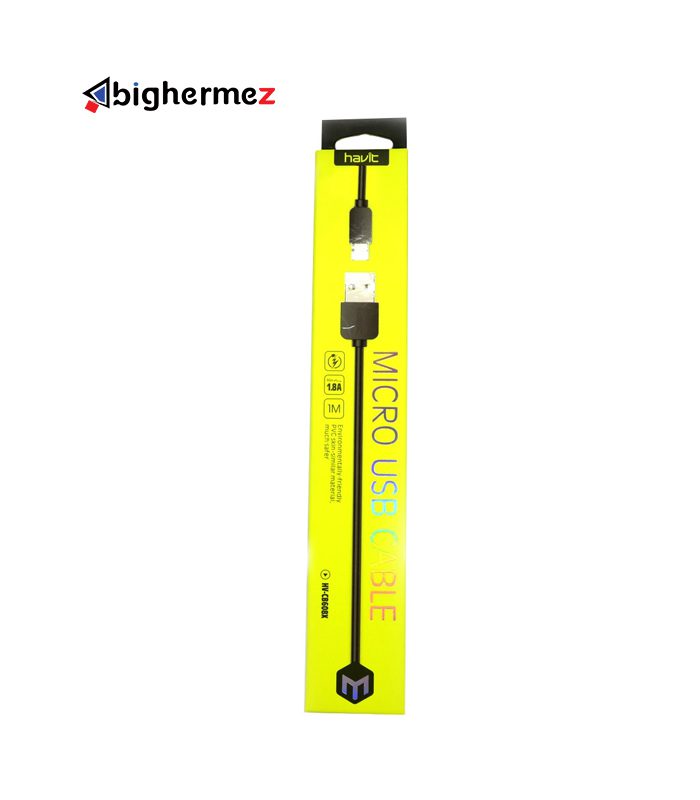 کابل شارژ میکرو یو اس بی هویت مدل HV-CB608X