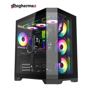 کیس گیمینگ گیم مکس مدل HYPE-A Black