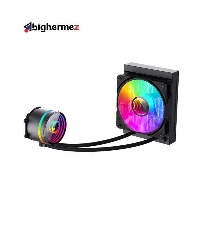 خنک کننده مایع پردازنده گیم مکس مدل IceBurg 120 Infinity Black