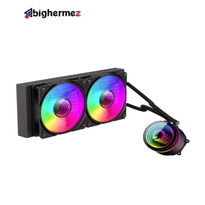 خنک کننده مایع پردازنده گیم مکس IceBurg 240 Infinity Black