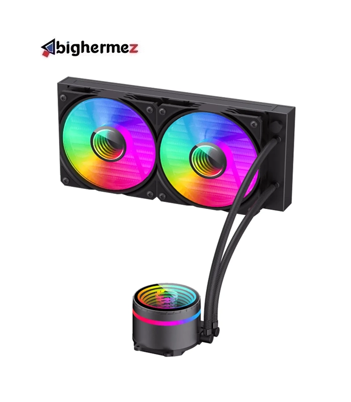 خنک کننده مایع پردازنده گیم مکس IceBurg 240 Infinity Black