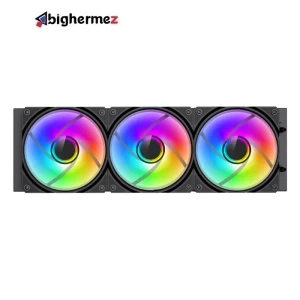 خنک کننده مایع پردازنده گیم مکس مدل IceBurg 360 Infinity Black