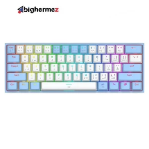 کیبورد باسیم مکانیکال گیمینگ ردراگون مدل K617 FIZZ WB