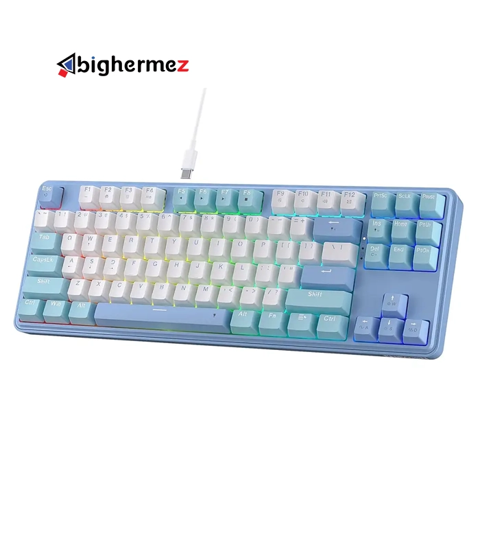 کیبورد باسیم مخصوص بازی ردراگون مدل K707 STAR BLADE WBB